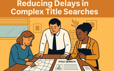 Three Ways to Cut Title Search Delays in Complex Projects