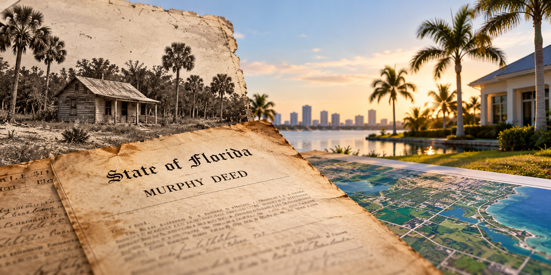 Murphy Act picture Murphy Act deed and Florida property map connecting Depression-era land records to modern ownership